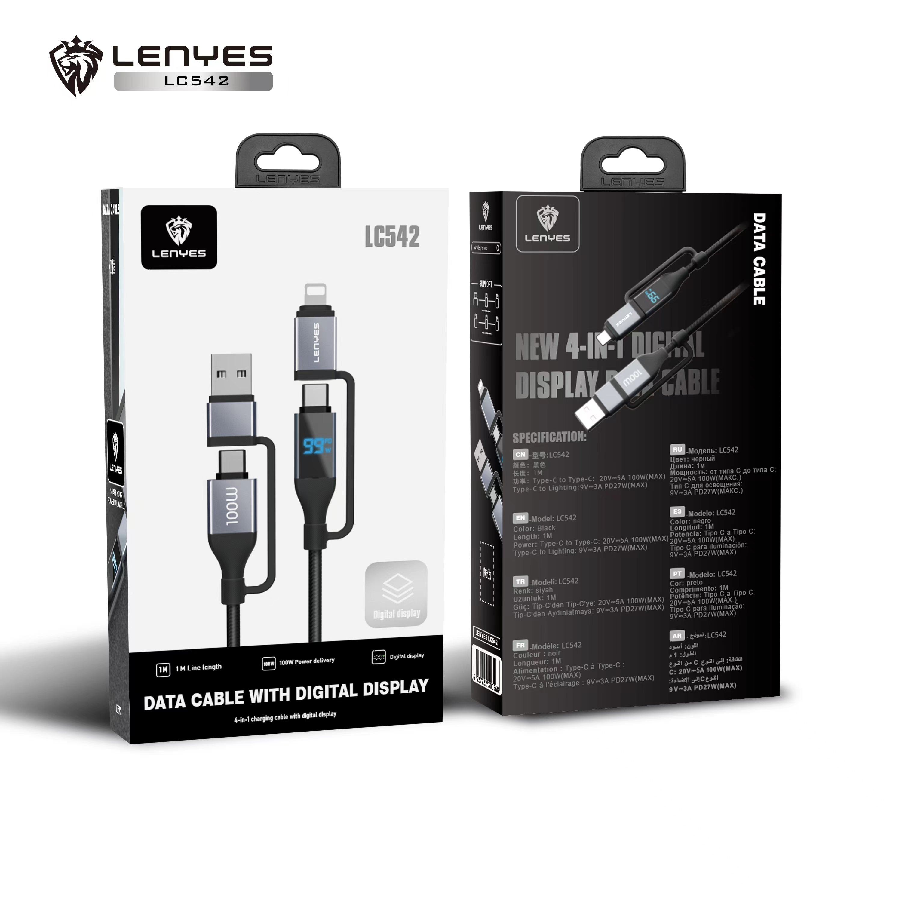 Lenyes LC542 4 in 1 Cable