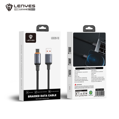 Lenyes LC528 USB to Type-C 60W Cable