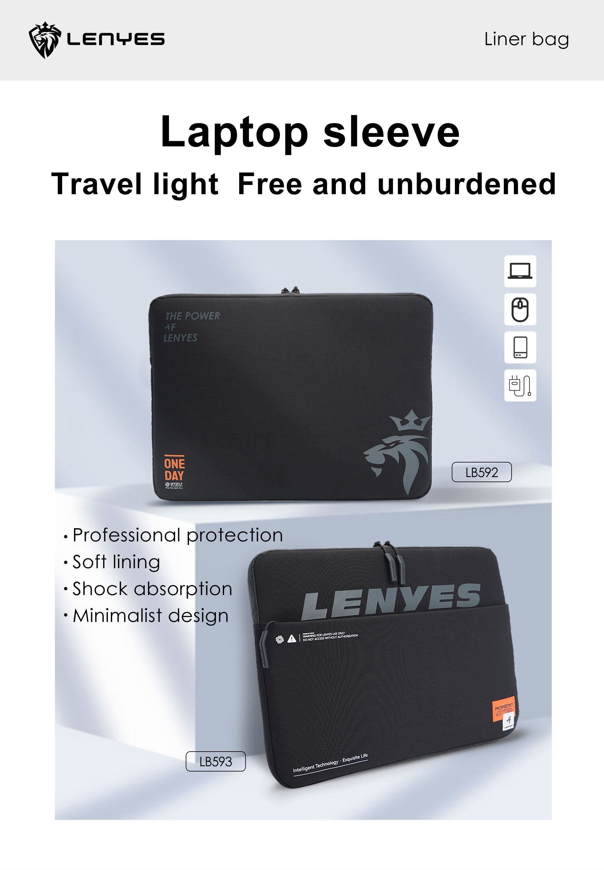 LB593 Premium 15" Laptop Bag