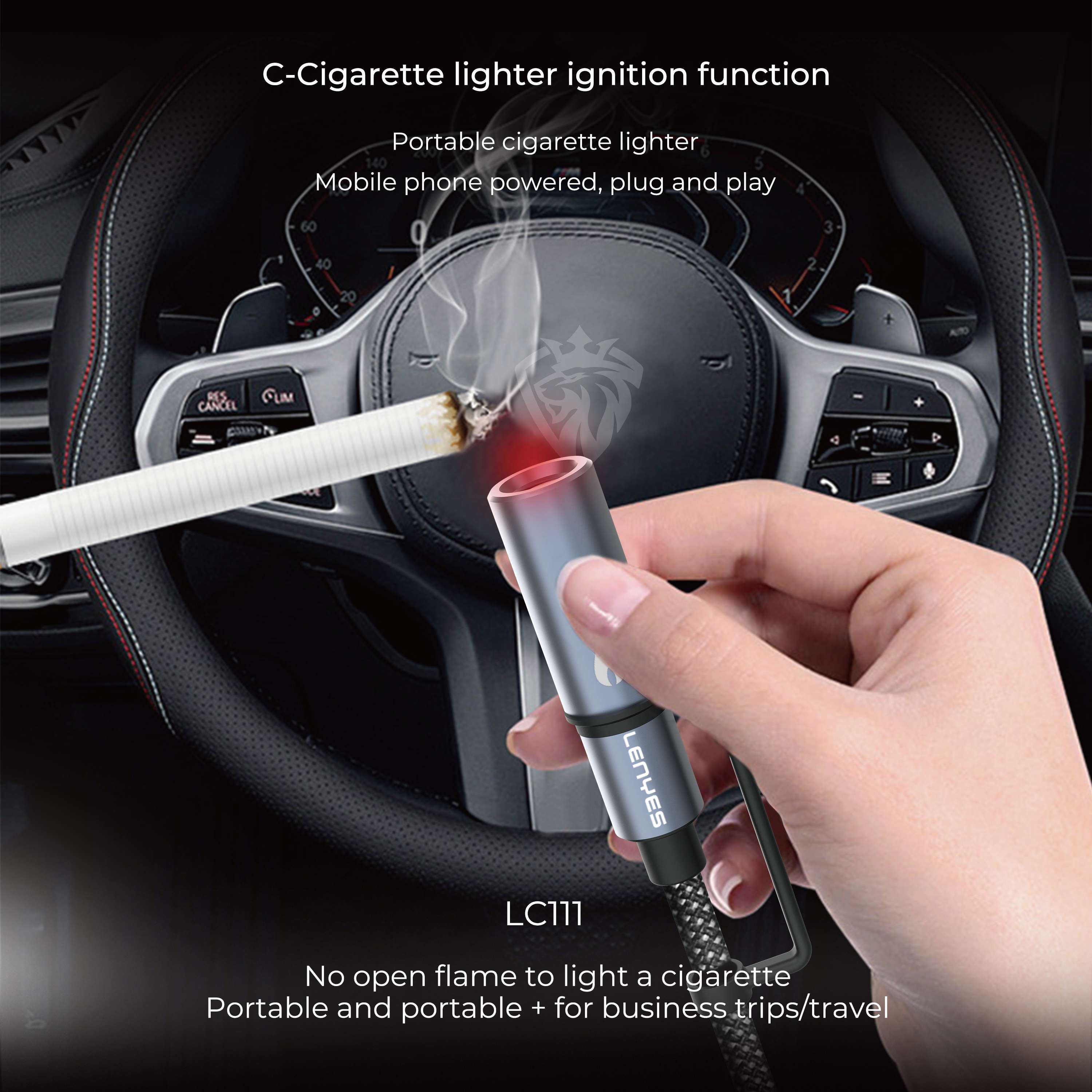 Lenyes LC111 4 in 1 Braided Cable
