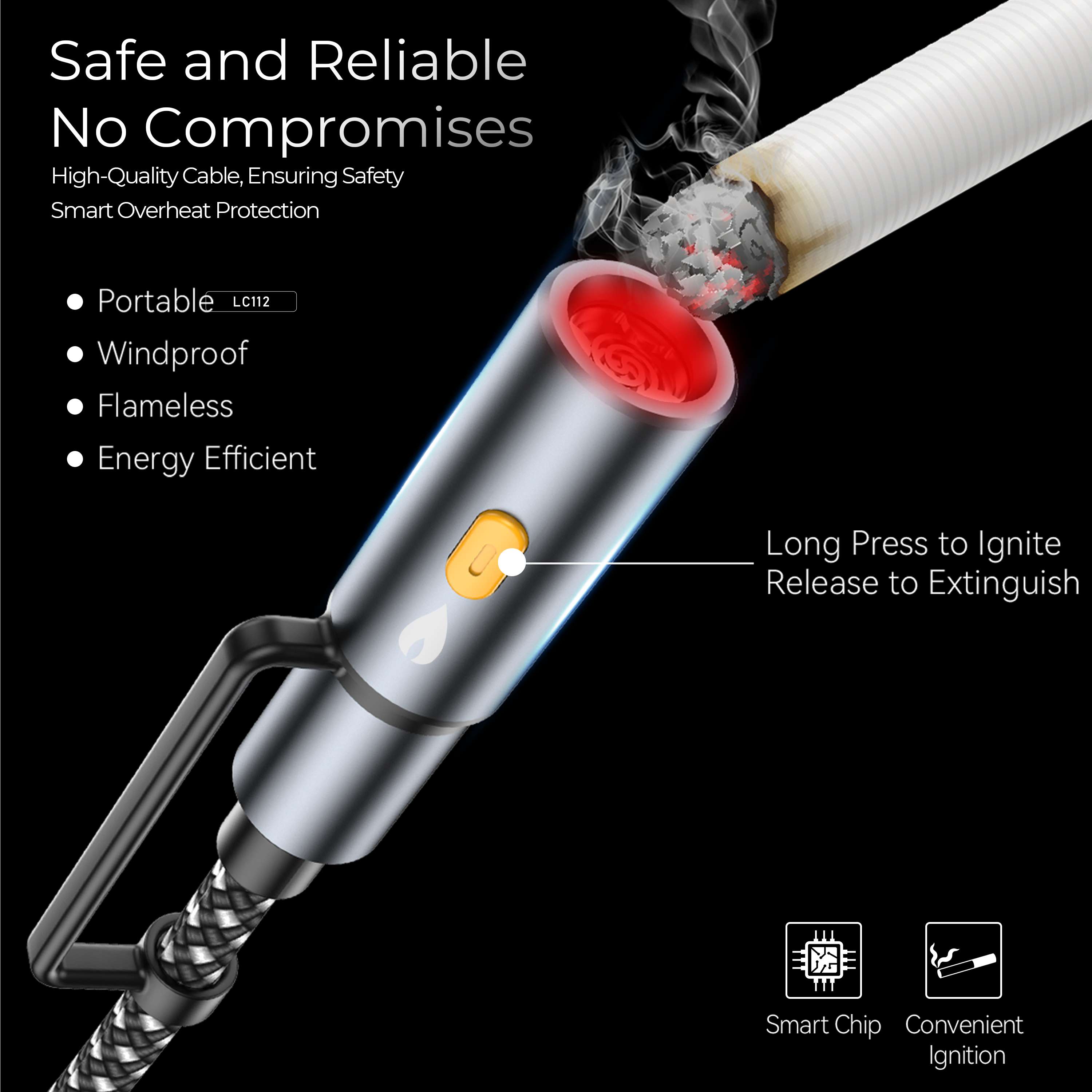 Lenyes LC112 6 in 1 Braided Cable