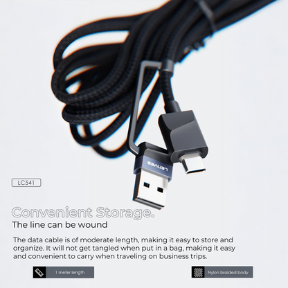 Lenyes LC541 6 in 1 with Apple Watch Charger Cable