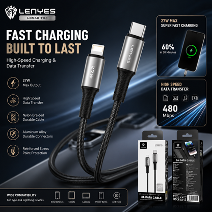 LENYES LC560 Type-C to Lightning