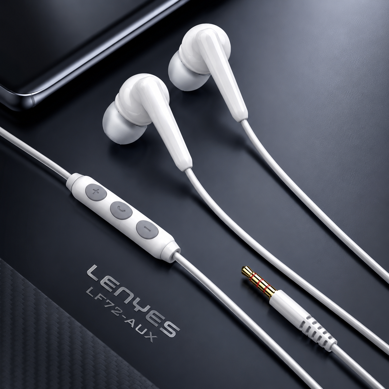 LENYES LF72-AUX Wired Earphones | 14mm Drivers with Mic & Remote