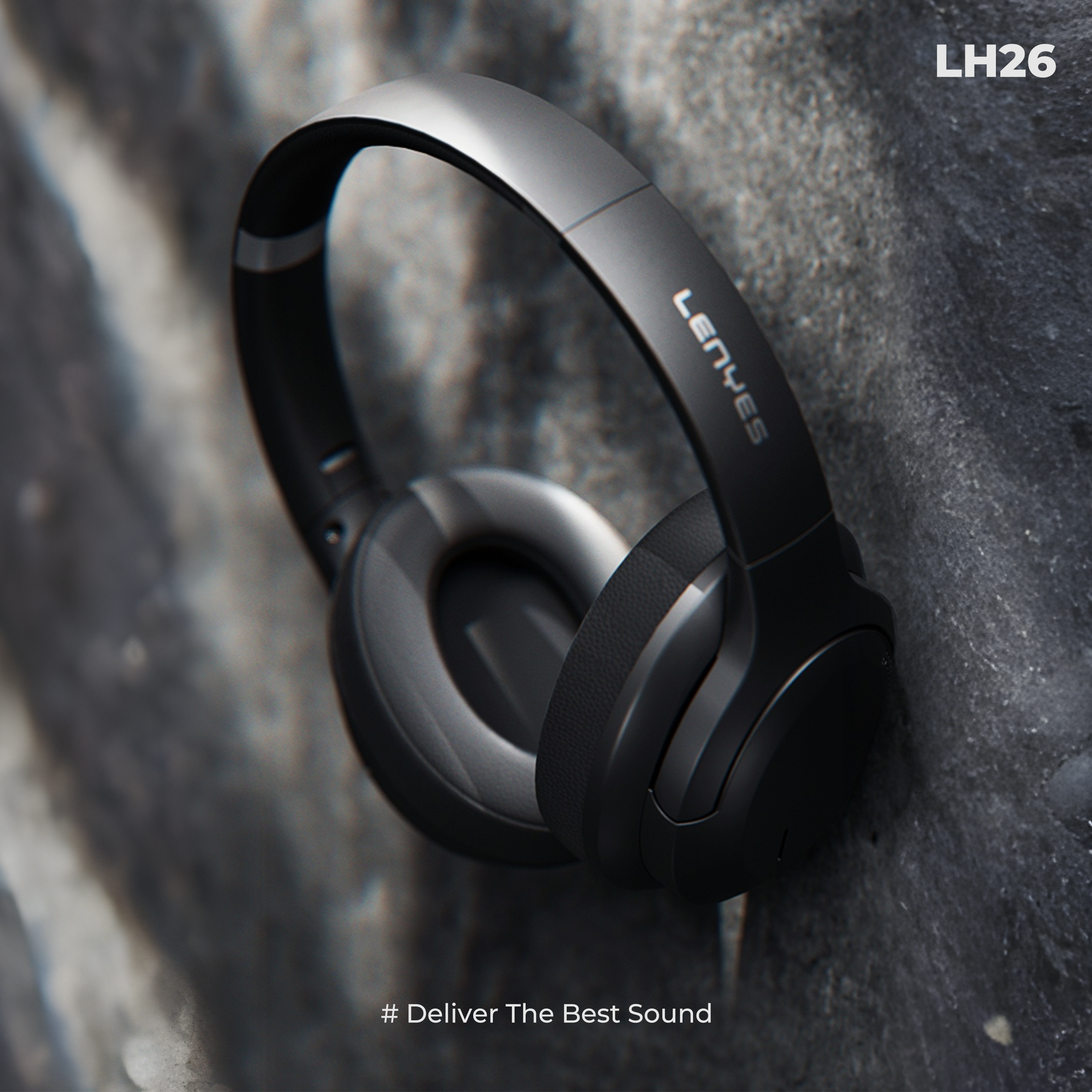LENYES LH26 ANC + ENC Wireless Over-Ear Headphones