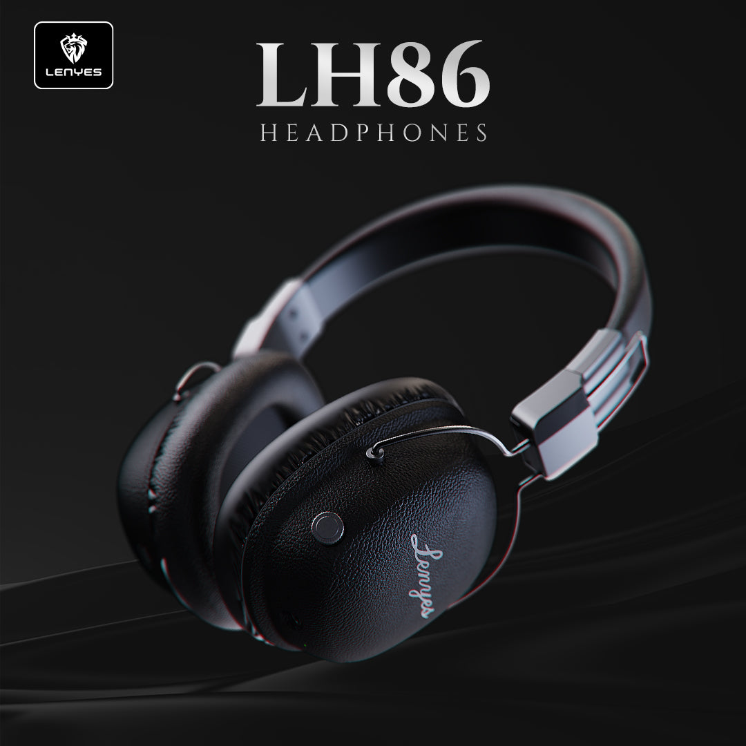 LENYES LH86 Wireless Bluetooth 5.4 Headphones with 40mm Drivers