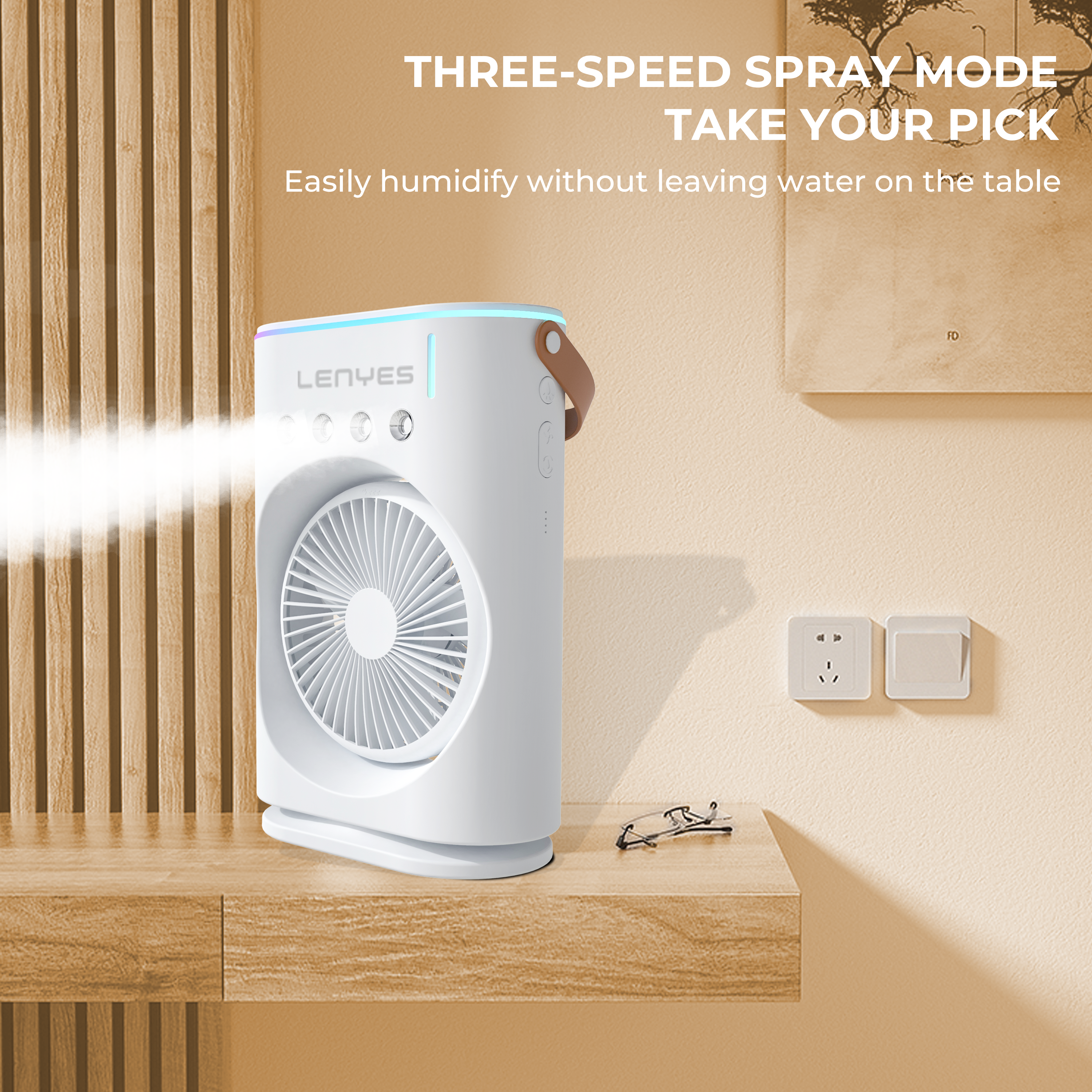 Lenyes LHF05 Rechargeable Portable Fan