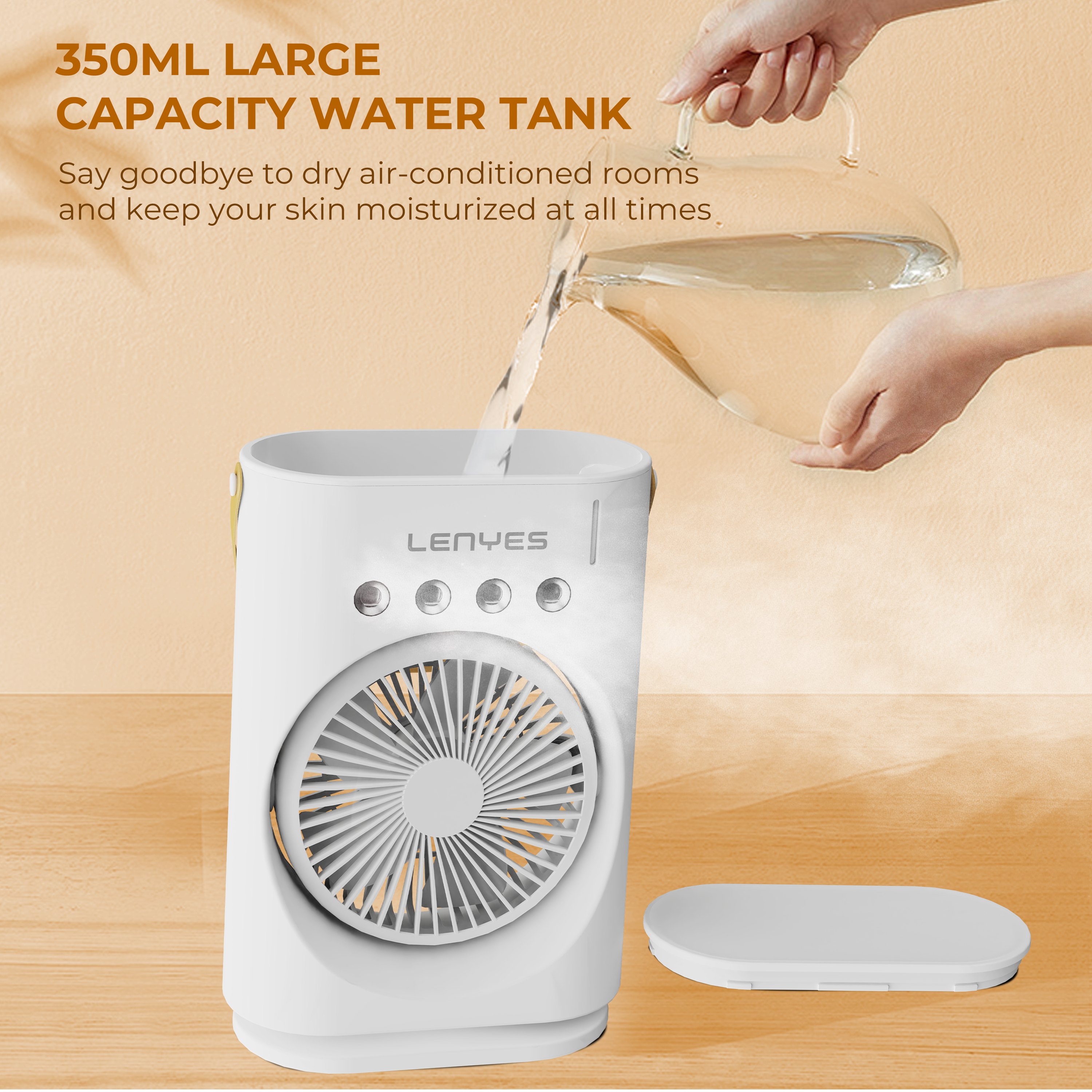 Lenyes LHF05 Rechargeable Portable Fan
