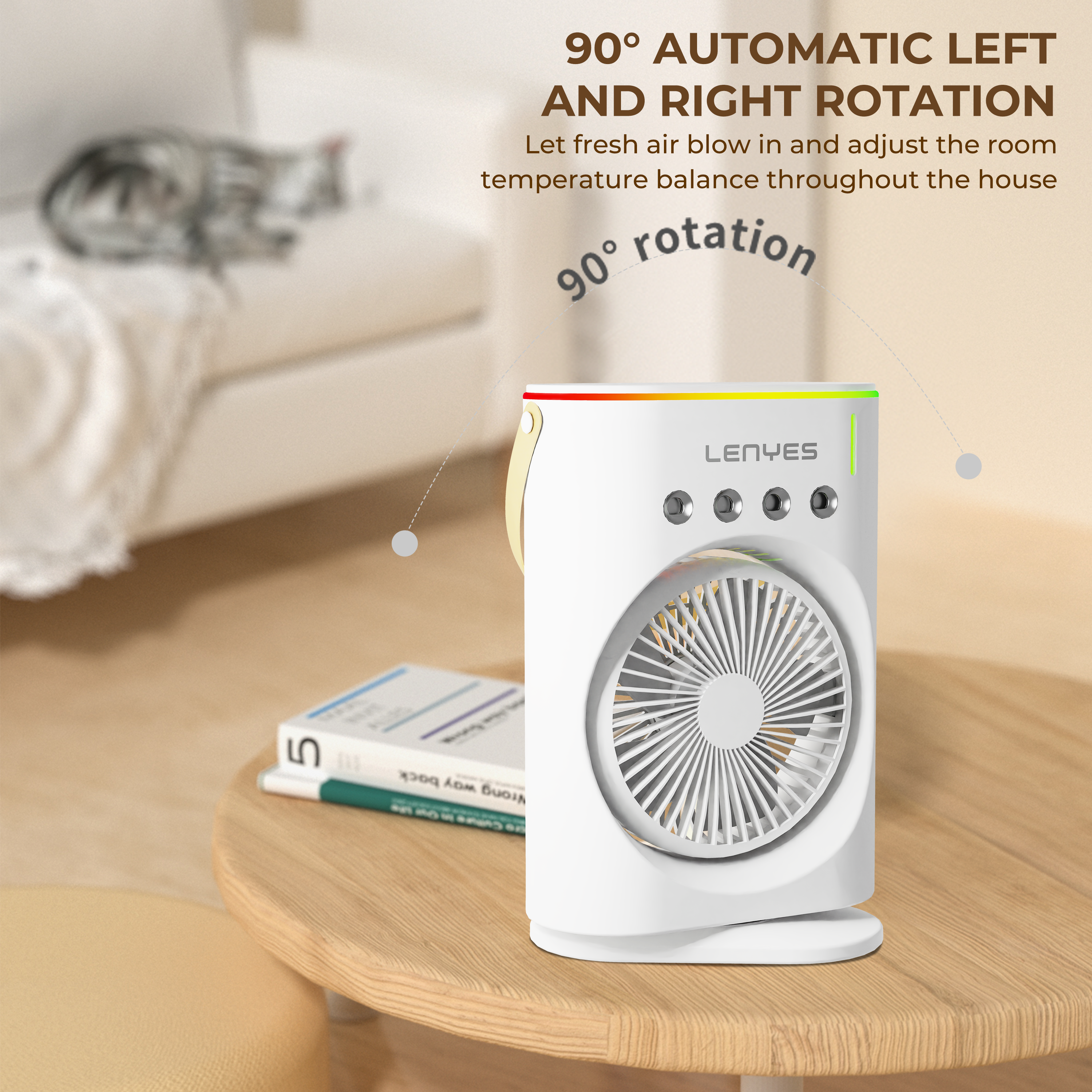 Lenyes LHF05 Rechargeable Portable Fan