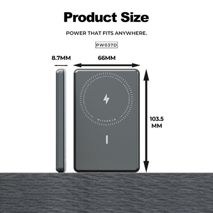 Lenyes PW037D 5000 mAh Mag Power Bank