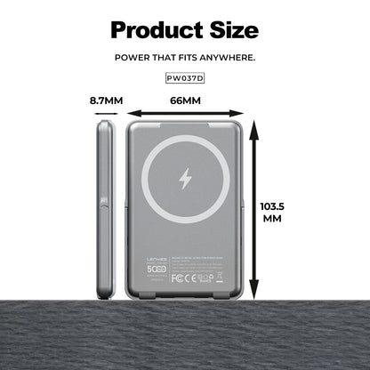 Lenyes PW038D 5000 mAh Mag Power Bank