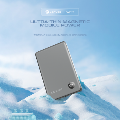 Lenyes PW137D 10000 mAh Mag Power Bank