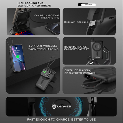 Lenyes PW173D 10000 mAh Power Bank