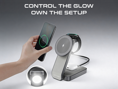 Lenyes  PW313 Wireless Desk Charger