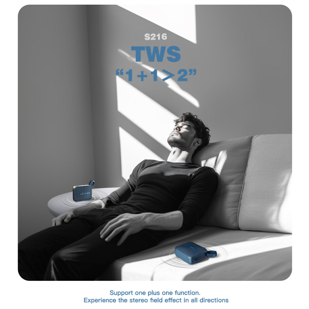 LENYES S216 6W Portable Bluetooth Speaker