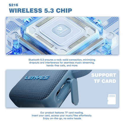 LENYES S216 6W Portable Bluetooth Speaker