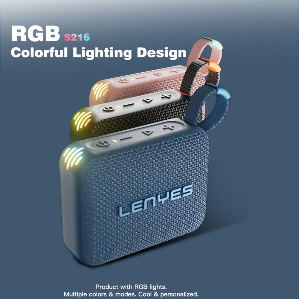 LENYES S216 6W Portable Bluetooth Speaker