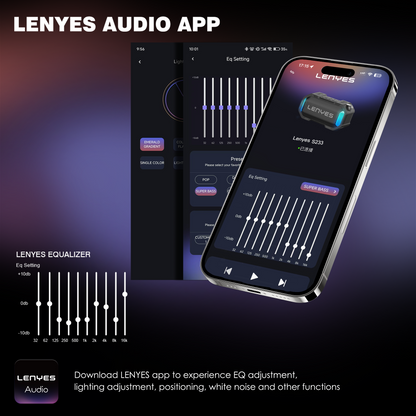 Lenyes S233 12 Watt Portable Speaker