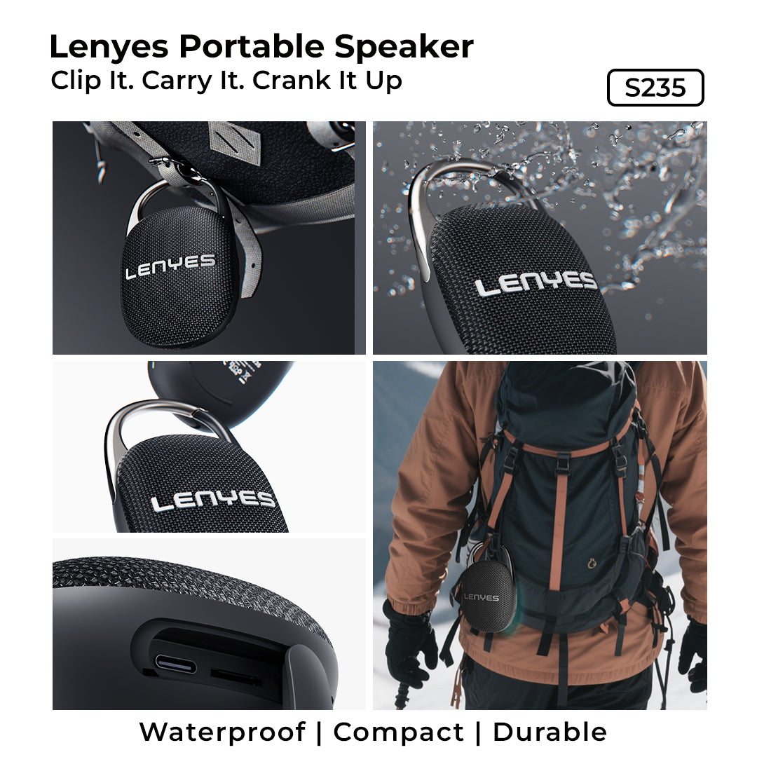 Lenyes S235 8 Watt Portable Speaker