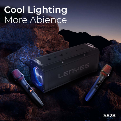LENYES S828 120W Portable Bluetooth Speaker