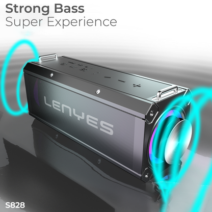 LENYES S828 120W Portable Bluetooth Speaker