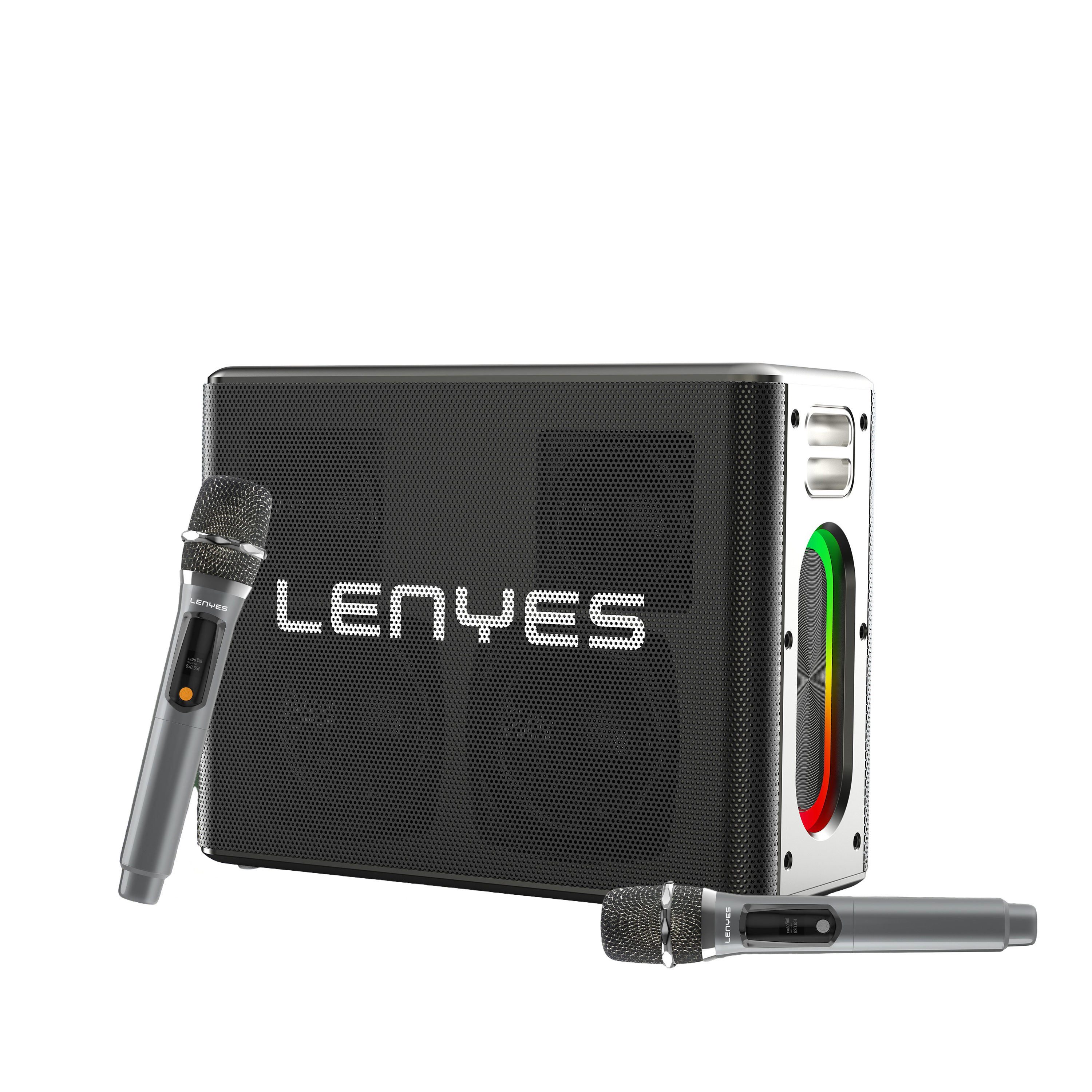 Lenyes S861 150 Watt Peak Karaoke Portable Party Speaker