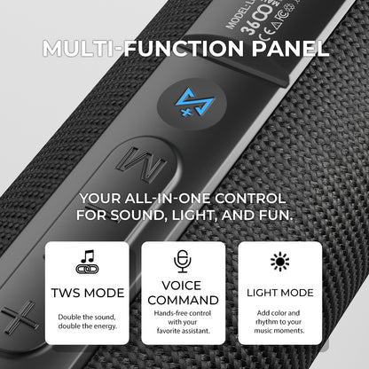 Lenyes S871 60 Watt Portable Speaker