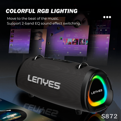 LENYES S872 160W Portable Karaoke Speaker