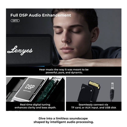 Lenyes S875 40 Watt Portable Speaker