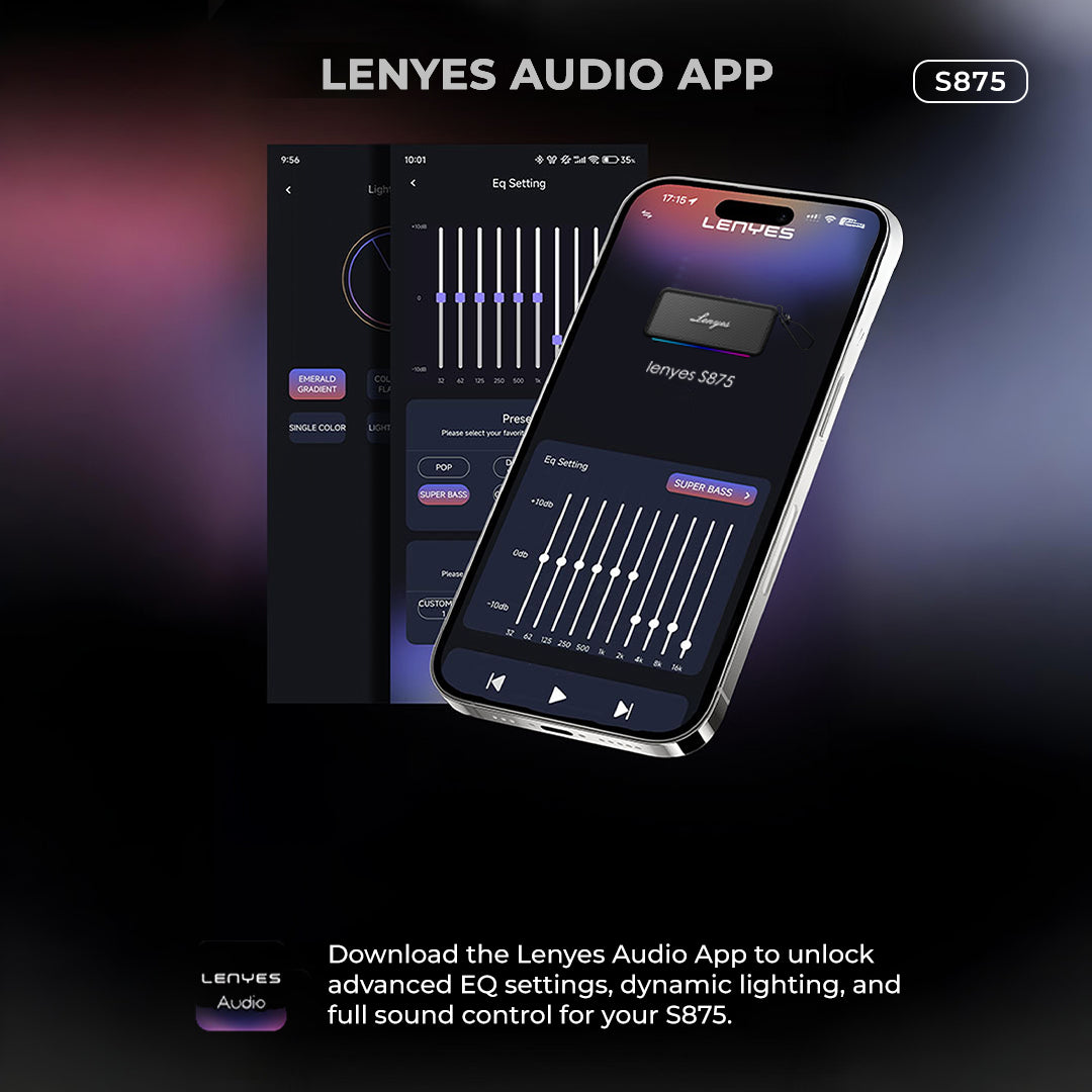 Lenyes S875 40 Watt Portable Speaker