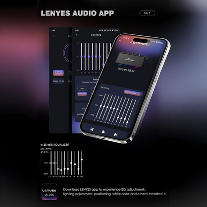 LENYES S876 90W Portable Bluetooth Speaker