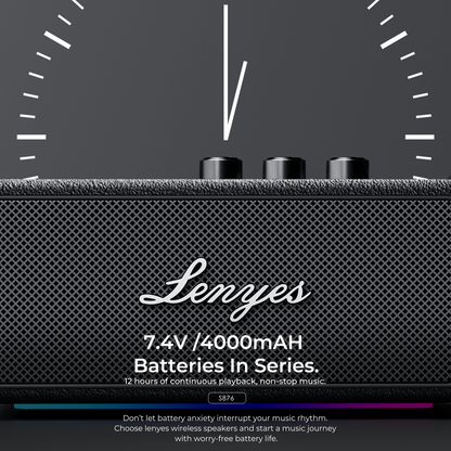 LENYES S876 90W Portable Bluetooth Speaker