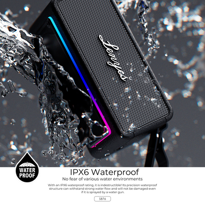 LENYES S876 90W Portable Bluetooth Speaker