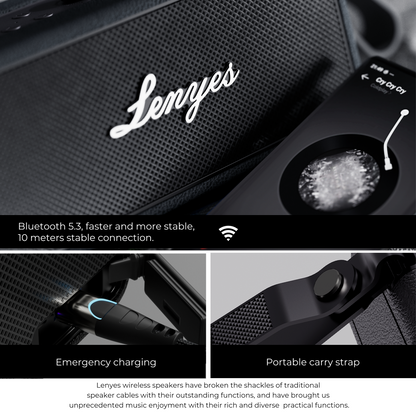 LENYES S876 90W Portable Bluetooth Speaker