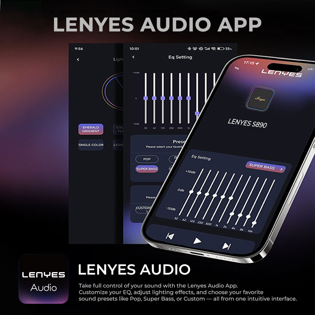 Lenyes S890 15 Watt Portable Speaker