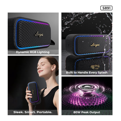 Lenyes S891 40 Watt Portable Speaker