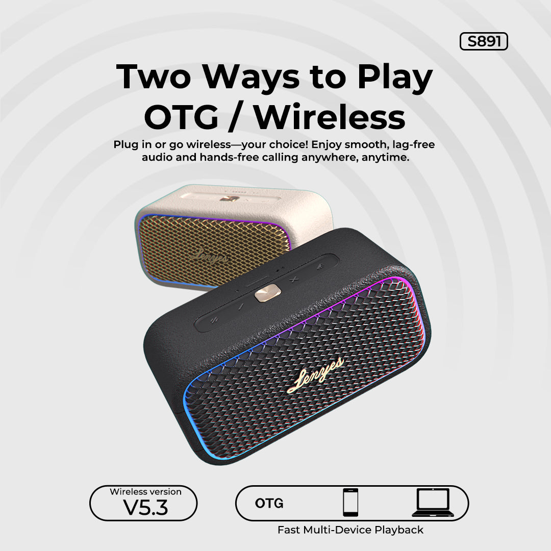 Lenyes S891 40 Watt Portable Speaker