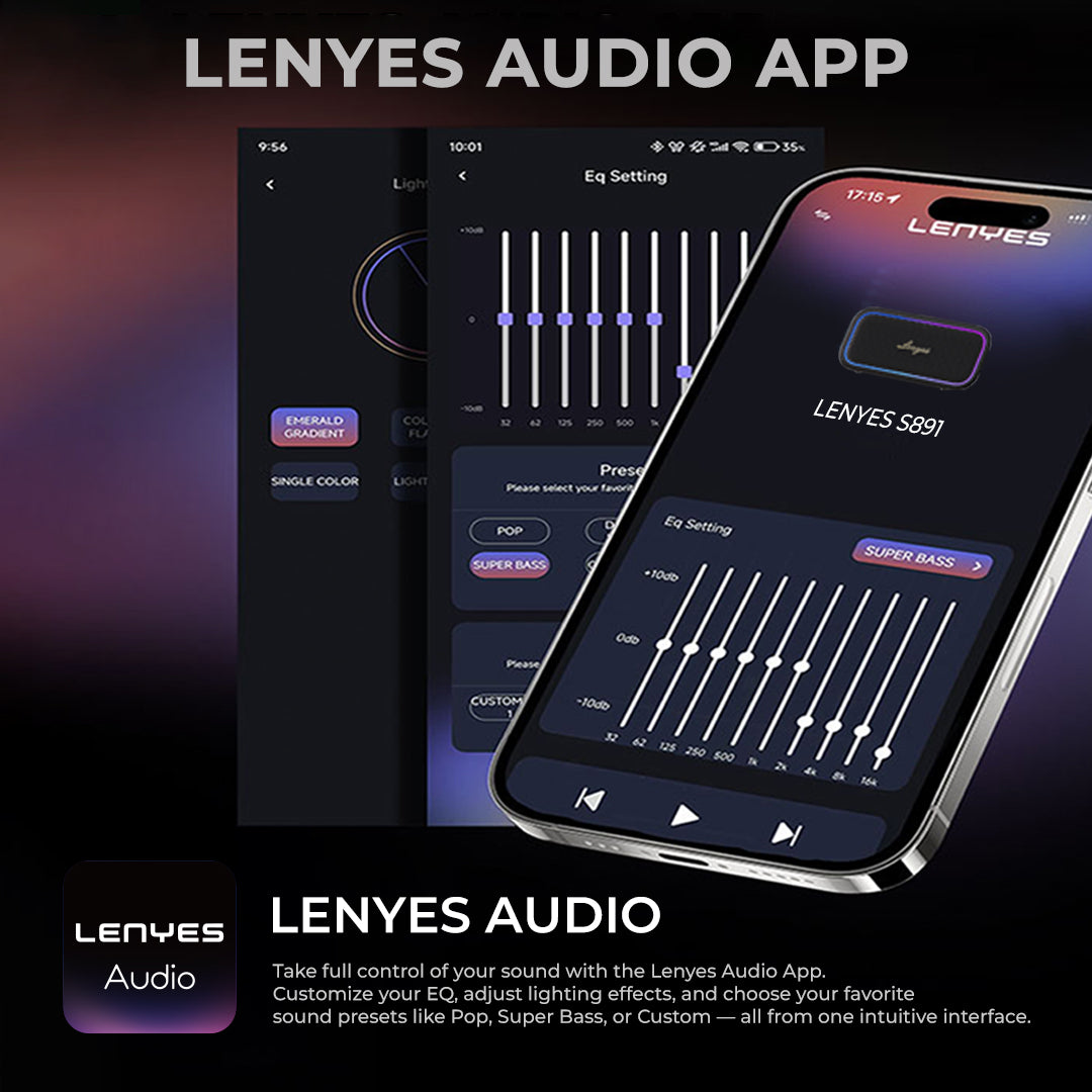 Lenyes S891 40 Watt Portable Speaker