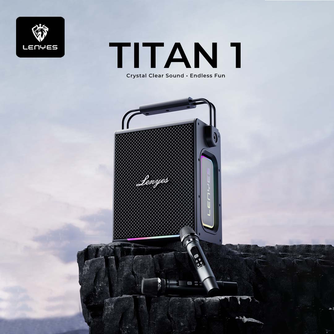 LENYES TITAN 1 180W Portable Karaoke Speaker