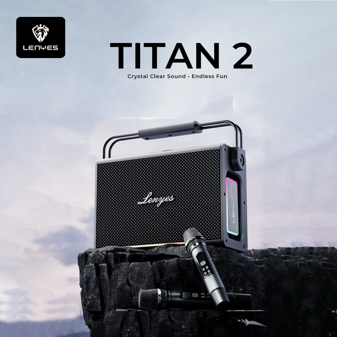 LENYES TITAN 2 200W Portable Karaoke Speaker