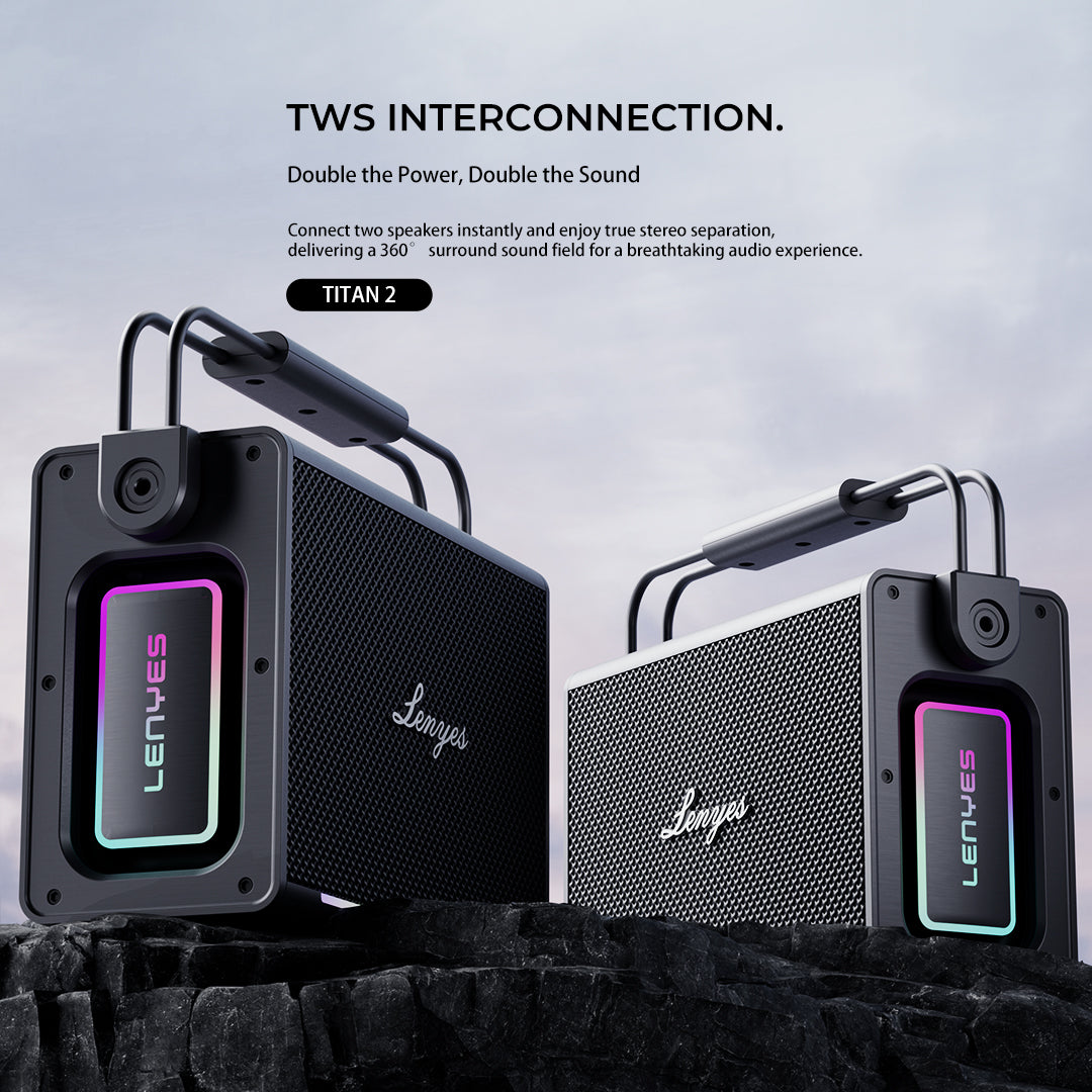 LENYES TITAN 2 200W Portable Karaoke Speaker