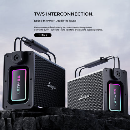 LENYES TITAN 2 200W Portable Karaoke Speaker