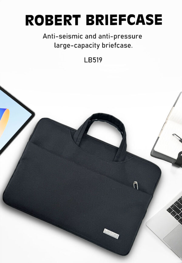 LB519 ROBERT BRIEFCASE LAPTOP BAG - Image 2